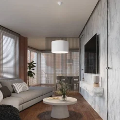 Lampa wisząca NOVA 30 biała (SL.1403) - Sollux Lighting