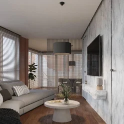 Lampa wisząca NOVA 30 czarna (SL.1405) - Sollux Lighting