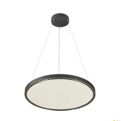 Lampa wisząca ONE CUBE, 4000 K, DALI 2, Touch, czarna (1007663) - SLV