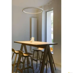 Lampa wisząca ONE CUBE, 3000 K, DALI 2, Touch, biała (1007662) - SLV