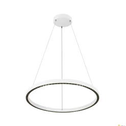 Lampa wisząca ONE CUBE, 4000 K, DALI 2, Touch, biała (1007664) - SLV