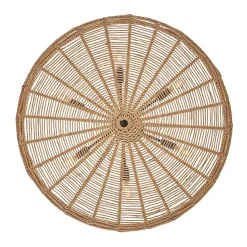 Lampa wisząca Ophelia - 6 źródeł światła - Czarny, karmelowy beż (QN-OPHELIA-6P-BK-CAM) - Quintiesse