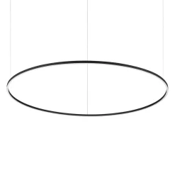 Lampa wisząca ORACLE SLIM Czarny (ORACLE_SLIM_SP_D150_ROUND_3000K_ON-OFF_BK) - Ideal Lux