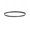 Lampa wisząca ORACLE SLIM Czarny (ORACLE_SLIM_SP_D070_ROUND_3000K_DALI_BK) - Ideal Lux