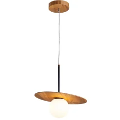 Lampa wisząca Orbit (QN-ORBIT-P-M-TEAK) - Quintiesse