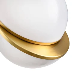 Lampa wisząca ORBITA biało złota 25 cm (DP0067-250) - Step into Design