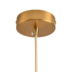 Lampa wisząca ORBITA biało złota 25 cm (DP0067-250) - Step into Design