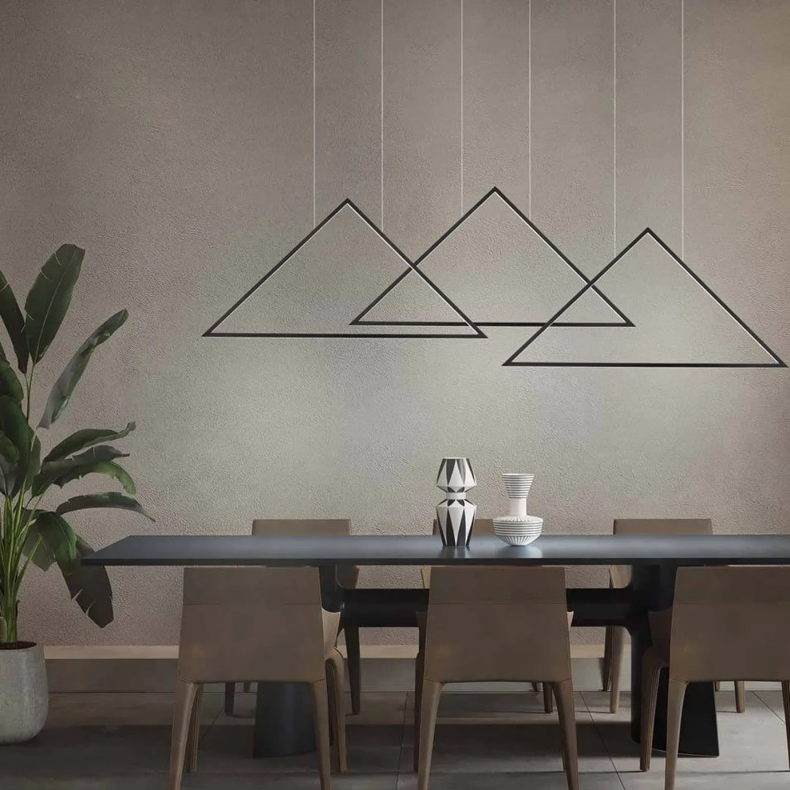 Lampa wisząca Origami Vertical (66457) - Ramko