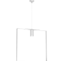 Lampa wisząca Ortiga 6 - Biała (400 mm) (5157) - Shilo