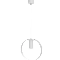 Lampa wisząca Ortiga 1 - Biała (200 mm) (5042) - Shilo