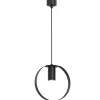 Lampa wisząca Ortiga 1 - Czarna (200 mm) (5041) - Shilo