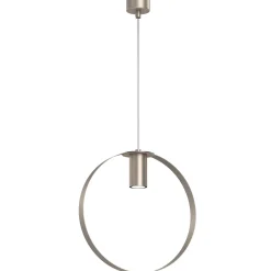 Lampa wisząca Ortiga 2 - Platyna mat (300 mm) (5152) - Shilo