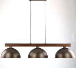 Lampa wisząca OSLO 3 BROWN (6299) - TK Lighting