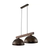 Lampa wisząca OSLO BROWN 2 PŁ (4507) - TK Lighting