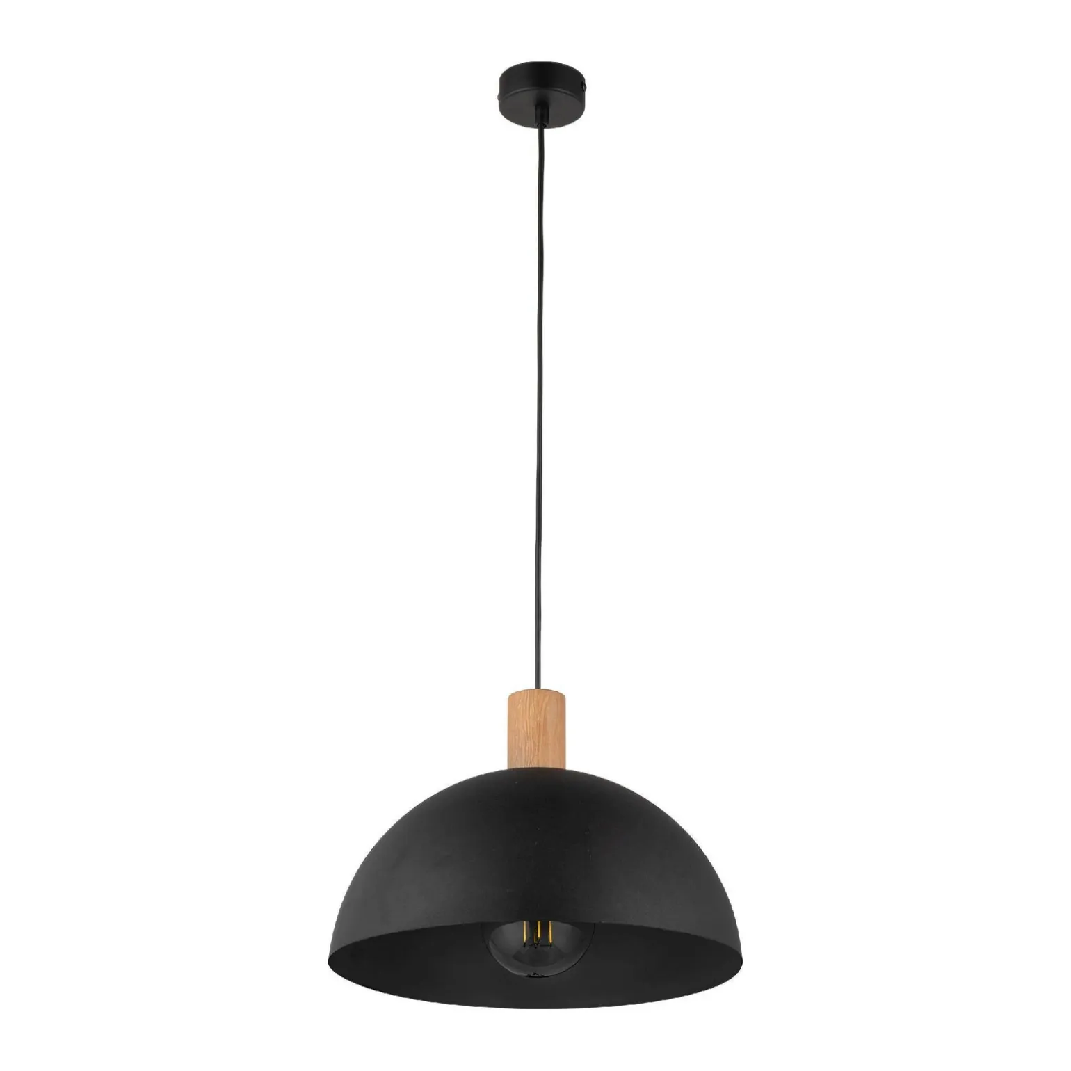 Lampa wisząca OSLO jasne drewno 1 PŁ (4852) - TK Lighting
