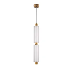 Lampa wisząca OSMO-2 LED złota 73 cm (ST-15038P-2) - Step into Design