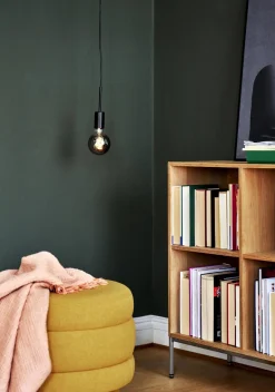 Lampa wisząca PACO Nordlux E27 40W Metal Czarny