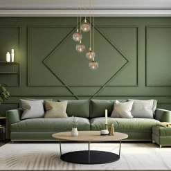 Lampa wisząca PALOMA (2185-ARG) - Argon