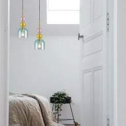 Lampa wisząca PASTELLO BLUE kolorowa 15 cm (ST-DN345A) - Step into Design