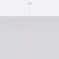 Lampa wisząca PASTELO 1 beżowa (SL.1512) - Sollux Lighting