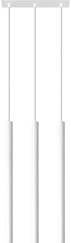 Lampa wisząca PASTELO 3 biała (SL.0466) - Sollux