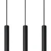 Lampa wisząca PASTELO 3 czarna (SL.0470) - Sollux