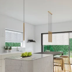 Lampa wisząca PASTELO 1 złota (SL.1170) - Sollux Lighting