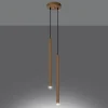 Lampa wisząca PASTELO 2 złota (SL.1305) - Sollux Lighting
