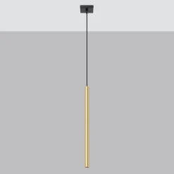 Lampa Wisząca PASTELO 1 złoty połysk (SL.1195) - Sollux Lighting