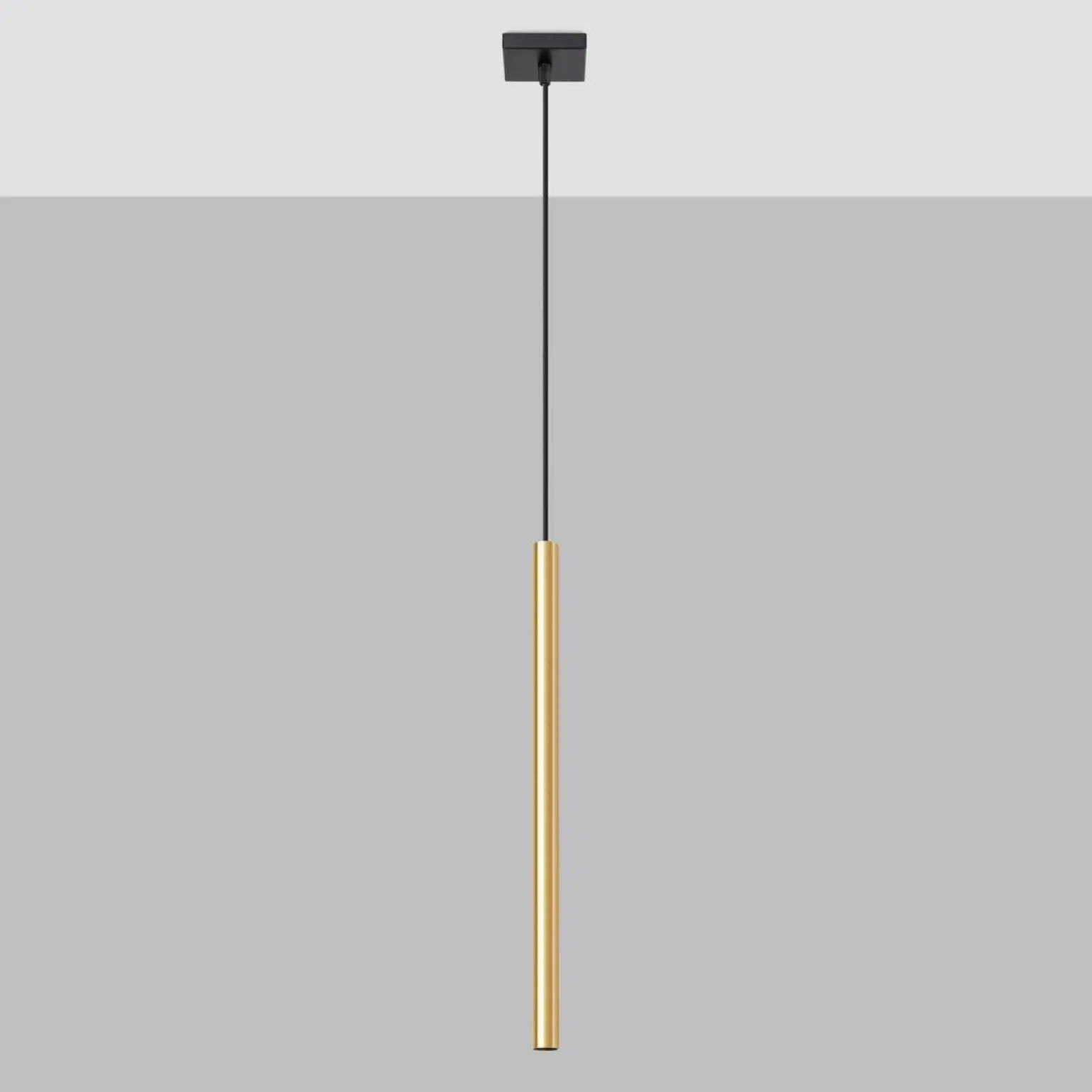 Lampa Wisząca PASTELO 1 złoty połysk (SL.1195) - Sollux Lighting