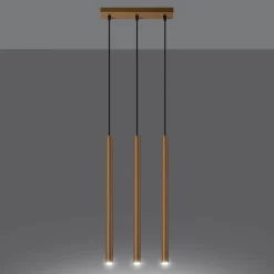Lampa wisząca PASTELO 3L złota (SL.1171) - Sollux Lighting