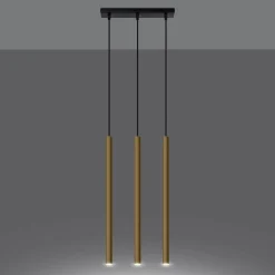 Lampa Wisząca PASTELO 3L złoty połysk (SL.1196) - Sollux Lighting
