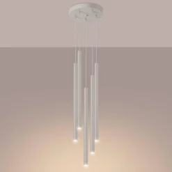 Lampa wisząca PASTELO 5P beżowa (SL.1516) - Sollux Lighting