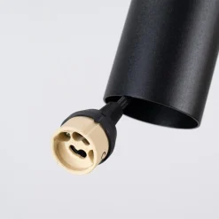 Lampa wisząca PELTA 1 czarna/żółta (SL.1883) - Sollux Lighting