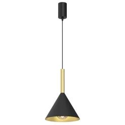 Lampa wisząca PERU BLACK 1 (MLP0977) - Milagro