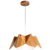 Lampa wisząca Physalis (QN-PHYSALIS-P-M-TEAK) - Quintiesse