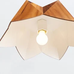 Lampa wisząca Physalis (QN-PHYSALIS-P-M-TEAK) - Quintiesse