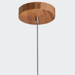 Lampa wisząca Physalis (QN-PHYSALIS-P-M-TEAK) - Quintiesse