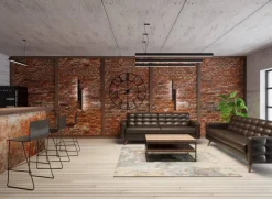 Lampa wisząca PINNE 200 czarna 3000K (TH.229) - Thoro Lighting