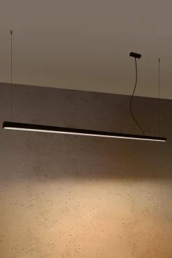 Lampa wisząca PINNE 200 czarna 3000K (TH.229) - Thoro Lighting