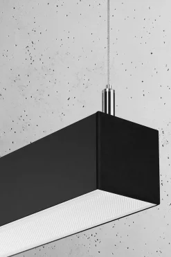 Lampa wisząca PINNE 200 czarna 3000K (TH.229) - Thoro Lighting