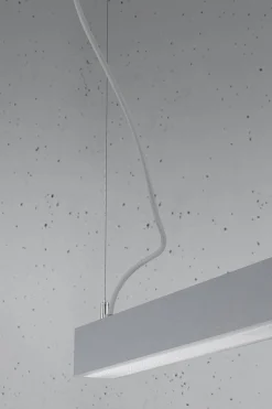 Lampa wisząca PINNE 200 szara 4000K (TH.233) - Thoro Lighting