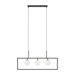 Lampa wisząca PIRO czarna (MD3115-3-3BT) - Zuma Line