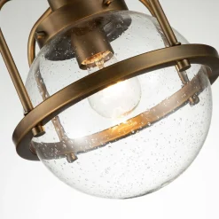 Lampa wisząca/ Plafon Triocent - 1 źródło światła - Naturalny mosiądz (QN-TRIOCENT-P-NBR) - Quintiesse