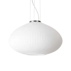 Lampa wisząca PLISSE' Chrom (PLISSE'_SP1_D45_CROMO) - Ideal Lux