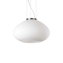 Lampa wisząca PLISSE' Chrom (PLISSE'_SP1_D35_CROMO) - Ideal Lux