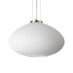 Lampa wisząca PLISSE' Mosiądz (PLISSE'_SP1_D45_OTTONE) - Ideal Lux