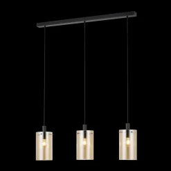 Lampa wisząca POLVERARA czarna (39539) - EGLO