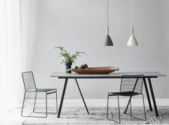 Lampa wisząca PURE Nordlux E27 40W Metal Szary