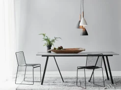 Lampa wisząca PURE Nordlux E27 40W Metal Szary